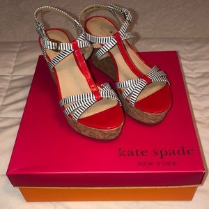KATE SPADE TROPEZ WEDGE HEELS